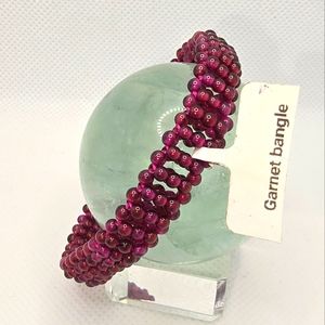 Garnet Bracelet Bangle